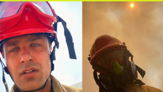 Γιάννης Τσολάκης: Στη μάχη με τις φλόγες ο πυροσβέστης πρώην παίκτης του Survivor