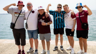 Βόλτα στο κέντρο της Θεσσαλονίκης για τους οπαδούς της Χαρτς!