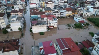 Διακοπή κυκλοφορίας σε δρόμους στην πόλη της Λάρισας