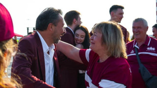 Mundobasket 2023: Υποδοχή με κλάματα για τους Λετονούς (pics)