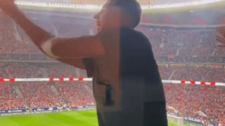 Ο γιός του Σιμεόνε έκανε προκλητικές χειρονομίες στους οπαδούς της Ρεάλ