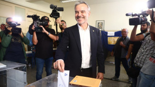 Αυτοδιοικητικές εκλογές: Ψήφισε ο δήμαρχος Θεσσαλονίκης, Κωνσταντίνος Ζέρβας