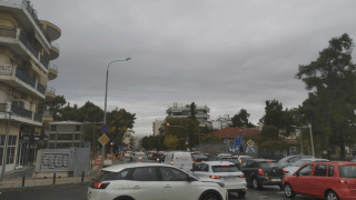 Θεσσαλονίκη: Τρελή κίνηση στην Όλγας