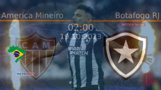 «Ματς της ημέρας» :   Σπουδαίο παιχνίδι στην Βραζιλία : - Αμέρικα Μινέιρο - Μποταφόγκο –