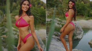 Σέξι καμπάνια με την Αλβανίδα παρουσιάστρια του Champions League