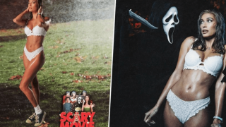 Η Χέιλι Μπίμπερ... γδύθηκε για χάρη του Halloween- Αυτό είναι το θρίλερ από το οποίο εμπνεύστηκε τη στολή της