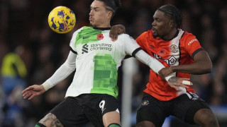 Σώθηκε στο 95' η Λίβερπουλ με Ντίας, 1-1 με Λούτον