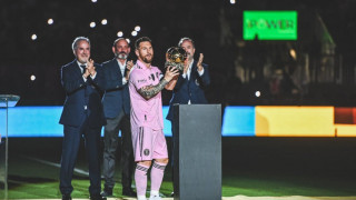 Αποθέωση για τον Μέσι στο Μαϊάμι, για την 8η Χρυσή Μπάλα