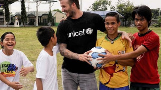Βραβεύτηκε ο Ντέιβιντ Μπέκαμ από την Unicef  (pic)