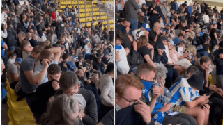 Η στιγμή που οι οπαδοί της Μπράιτον δέχονται δακρυγόνα!