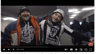 Οπαδός της Άιντραχτ με επικές αντιδράσεις στα γκολ και τις ευκαιρίες