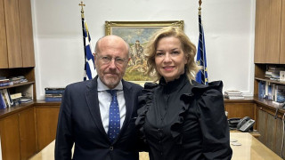 Σειρά συναντήσεων της νέας δημάρχου Λαγκαδά, Νίκης Ανδρεάδου, με κυβερνητικά στελέχη