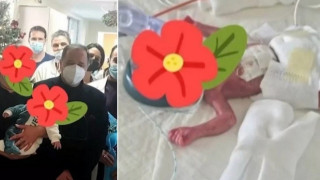 Νοσοκομείο Ρίου: Πρόωρο μωρό γεννήθηκε 600 γραμμάρια και βγήκε νικητής