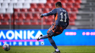 Βουτιά Μασούρα, πέναλτι και προβάδισμα του Ολυμπιακού στις Σέρρες