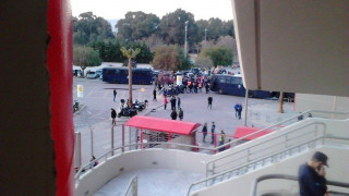 ΤΩΡΑ: Δρακόντεια τα μέτρα στο Καραϊσκάκης! (video)