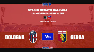 «MVP» :  Πολύ λίγα πράγματα σήμερα, αρχίζω με τον άσο της Μπολόνια και βλέπουμε….