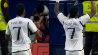 Ο Βινίσιους φίλησε το σήμα της Ρεάλ και εξόργισε τον Σιμεόνε