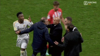 Καυγάς Σιμεόνε-Βινίσιους στο Ατλέτικο-Ρεάλ (vid)