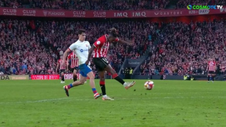 Αθλέτικ Μπιλμπάο - Μπαρτσελόνα: Ταξίδεψε 12 ώρες από το Κόπα Άφρικα και σκόραρε γκολάρα ο Ινιάκο Ουίλιαμς