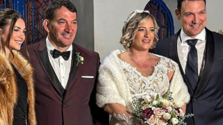 Παντρεύτηκαν Πύρρος Δήμας-Αφροδίτη Σκαφίδα