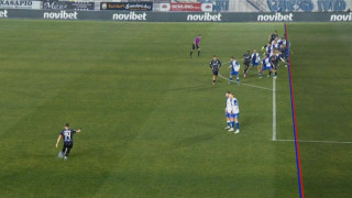 Το γκολ του ΠΑΟΚ που ακυρώθηκε στο Περιστέρι, πολλά τα ερωτηματικά για την απόφαση