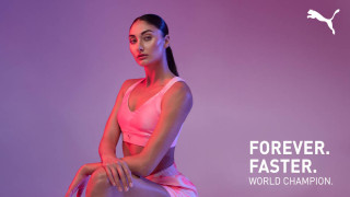 Η αθλήτρια της PUMA, Ευαγγελία Πλατανιώτη, στην κορυφή του κόσμου!