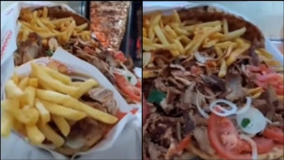 Ηράκλειο: Σουβλατζίδικο συνεχίζει την... παράδοση με την «ανθοδέσμη» πιτόγυρο για την γιορτή του Αγίου Βαλεντίνου