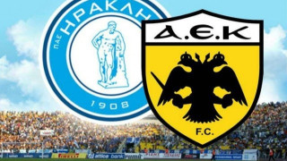 LIVE: Ηρακλής - ΑΕΚ (23η αγωνιστική πρωταθλήματος Super League)