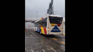 Θεσσαλονίκη: Ήρθαν τα πρώτα 110 ηλεκτρικά λεωφορεία του ΟΑΣΘ