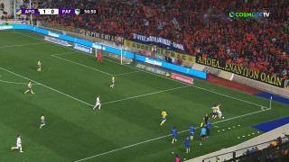 Κύπρος: Το πανό των οπαδών του ΑΠΟΕΛ για τα Τέμπη στο ματς με την Πάφο