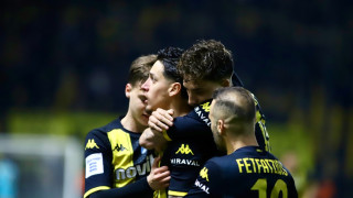 Άρης: Party στο Κλεάνθης Βικελίδης για νίκη με τη Λαμία