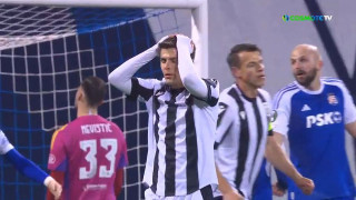 ΠΑΟΚ: Οι δύο μεγάλες ευκαιρίες του Μουργκ, στο 84' και το 90'+5'