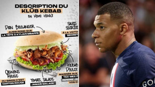 Εμπαπέ: Μήνυση σε κεμπαπτζίδικο επειδή χρησιμοποίησε το όνομά του για σάντουιτς