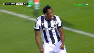 Το 1-0 του ΠΑΟΚ κόντρα στη Ντιναμό Ζάγκρεμπ