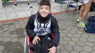 Σε αγώνες στίβου συμμετείχε με τον ΠΑΟΚ ο μικρός Γιάννης Παπαστεφανάκης