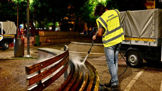 Θεσσαλονίκη: Απολύμανση σε σημεία που ζούσαν άστεγοι
