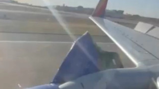 Ακόμη ένα περιστατικό με αεροσκάφος Boeing, ξηλώθηκε το κάλυμμα του κινητήρα!