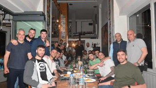 Δείπνο συσπείρωσης έκανε η ομάδα μπάσκετ του ΠΑΟΚ