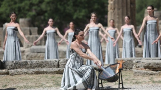 Πραγματοποιήθηκε η Επίσημη Πρόβα της Τελετής Αφής της Ολυμπιακής Φλόγας