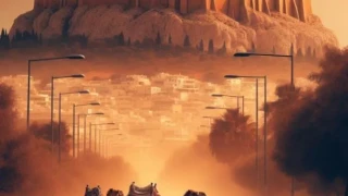 Τρολάρισμα της ΕΛ.ΑΣ. για τη σκόνη: Καμήλες κάτω από την... Ακρόπολη