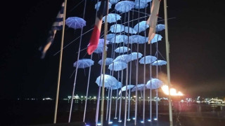 Θεσσαλονίκη: Στις ομπρέλες Ζογγολόπουλου καίει η Ολυμπιακή Φλόγα