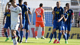 Το 1-0 της Λαμίας στο ματς με τον ΠΑΟΚ