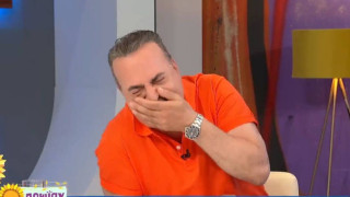 Φώτης Σεργουλόπουλος: Το επικό σαρδάμ on air - Τι είπε και τον έπιασε νευρικό γέλιο (vid)