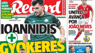 Ο Ιωαννίδης συνεχίζει να «φιγουράρει» στο πρωτοσέλιδο της Record