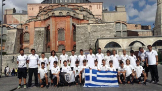 Έτσι γιόρτασε τον θρίαμβο ο ΠΑΟΚ Κ13 (pics)