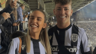 ΠΑΟΚ: Χάρηκε το 4-1 η οικογένεια Μπράντον