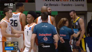 Προμηθέας-Άρης: Ένταση ανάμεσα σε Σλαφτσάκη και Κάουαν-Η τεχνική ποινή