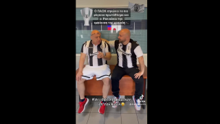 Ραπτόπουλος-Κουλιανός με τις φανέλες του ΠΑΟΚ δίνουν... ρεσιτάλ