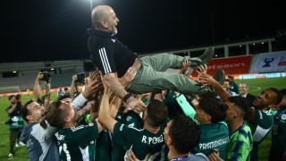 Photogallery από τους πανηγυρισμούς των παικτών του Παναθηναϊκού και στα...ουράνια ο Αλαφούζος