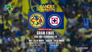 «Ματς της ημέρας» :  Ο πρώτος μεγάλος τελικός στο Μεξικό : - Κρουζ Αζούλ – Κλαμπ Αμέρικα –